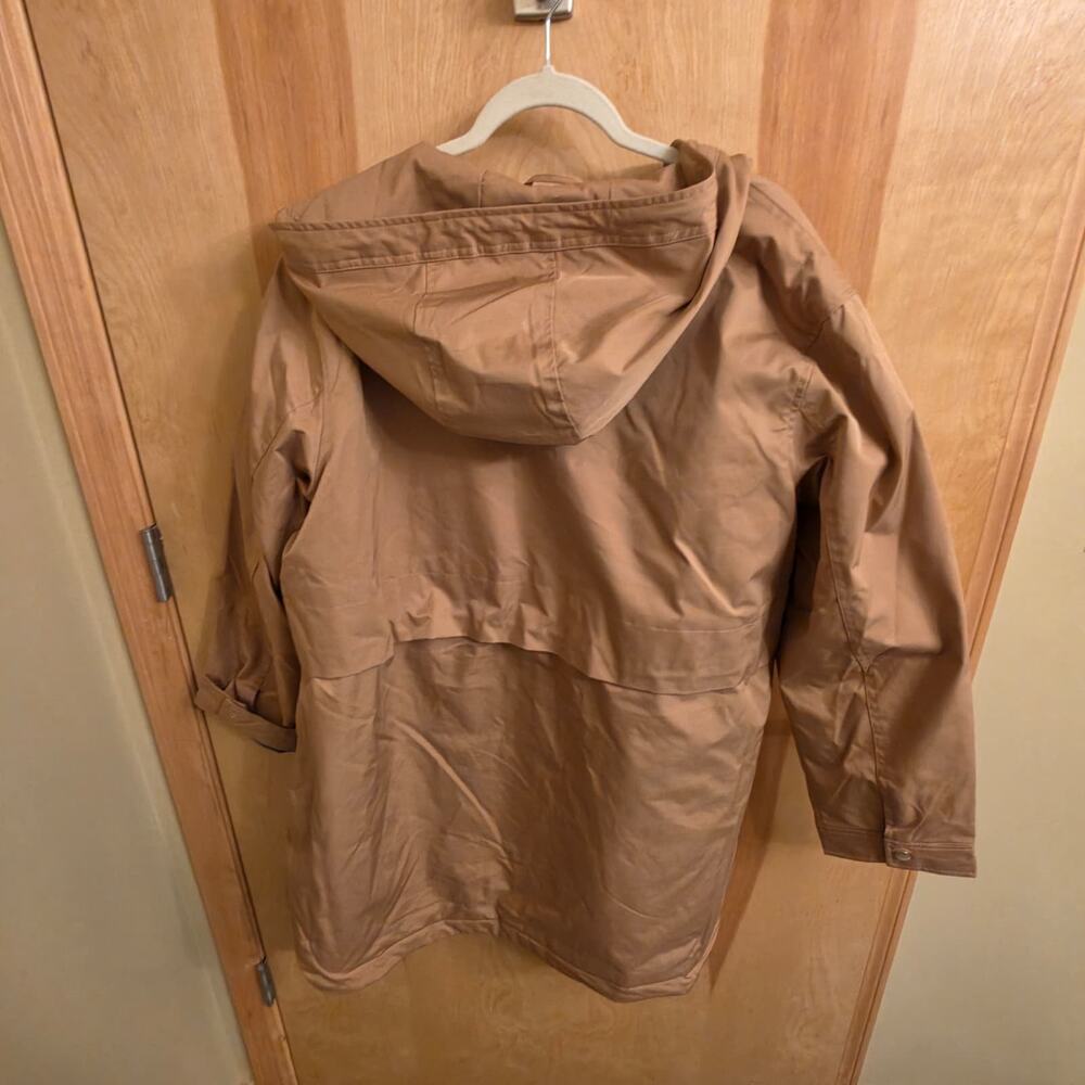 Liz Claiborne Womens Midweight Anorak in French Caramel, Sz XXL--NWT - Picture 8 of 10